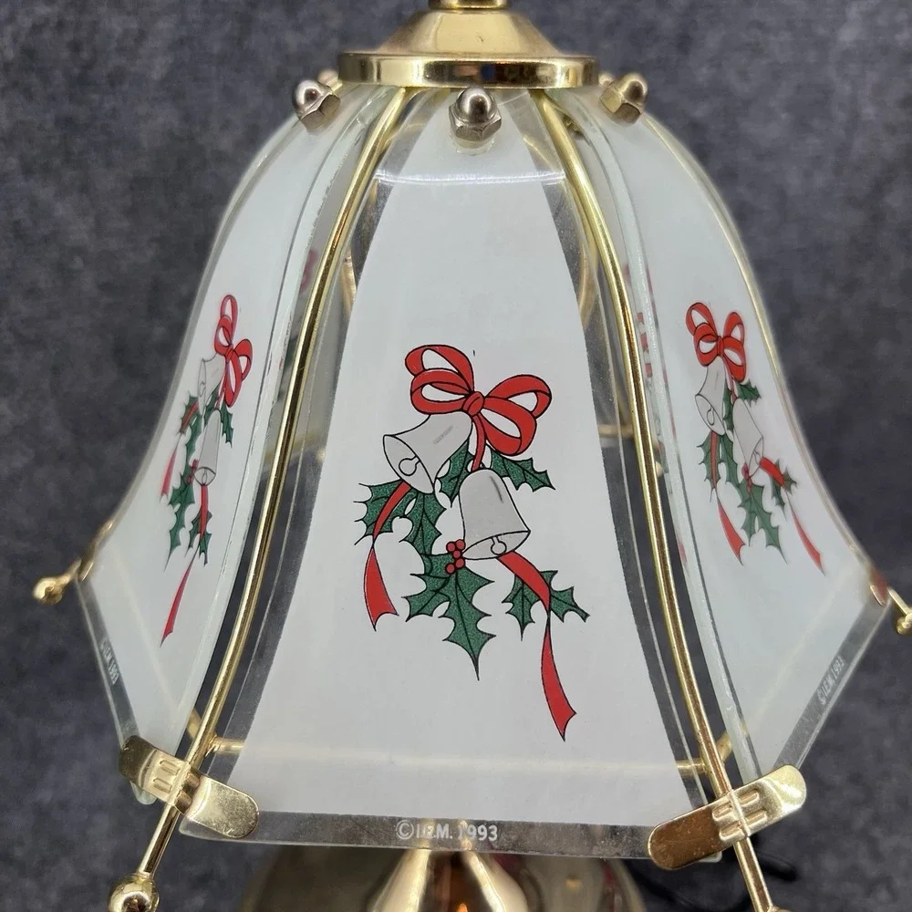 Vtg American Lighting 3-Way Brass Touch 12
